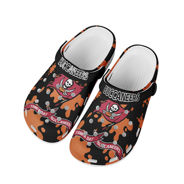 Women's Tampa Bay Buccaneers Bayaband Clog Shoes 003 Women's Tampa Bay Buccaneers Bayaband Clog Shoes 003
